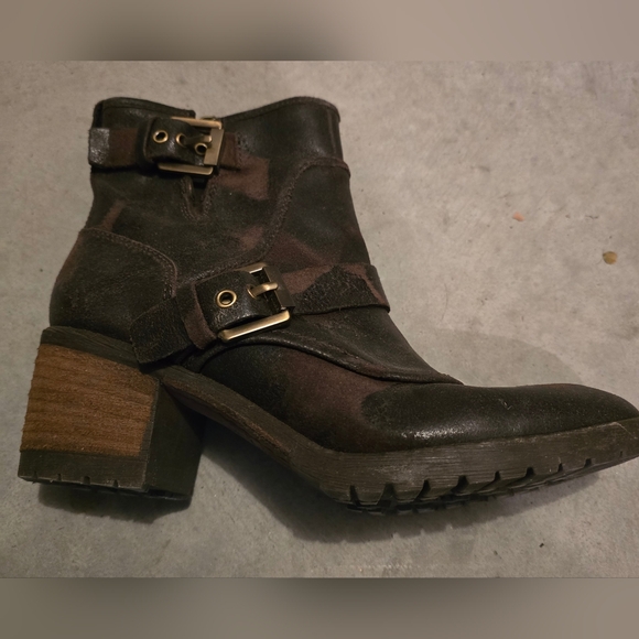 NEW DONALD PLINER Delta Leather Moto boots - Picture 4 of 8